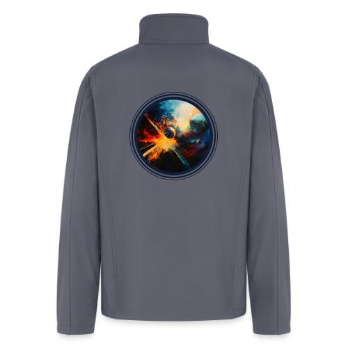 Planets in Turmoil - Men’s Soft Shell Jacket