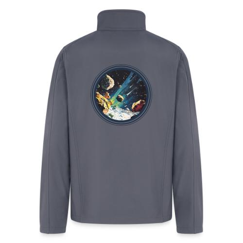 Celestial Collision - Men’s Soft Shell Jacket