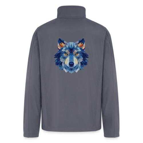 Wolf: Alpha Portrait - Men’s Soft Shell Jacket