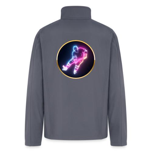 Hockey: Neon Ice Striker - Men’s Soft Shell Jacket