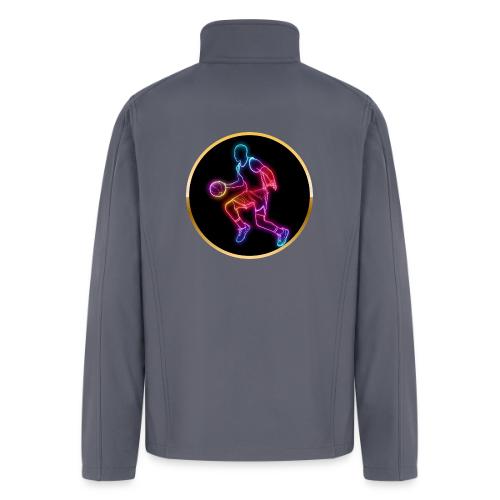 Basketball: Neon Dribble Pulse - Men’s Soft Shell Jacket