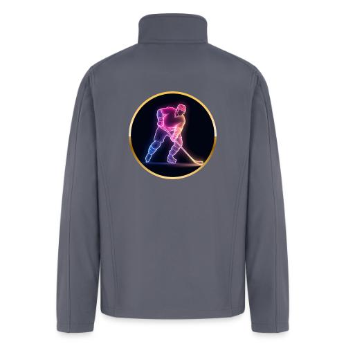 Hockey: Neon Ice Rush - Men’s Soft Shell Jacket