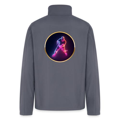 Hockey: Neon Ice Strike - Men’s Soft Shell Jacket