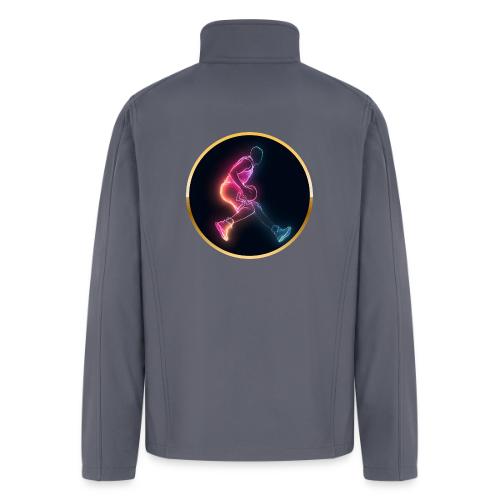 Basketball: Golden Court Glow - Men’s Soft Shell Jacket