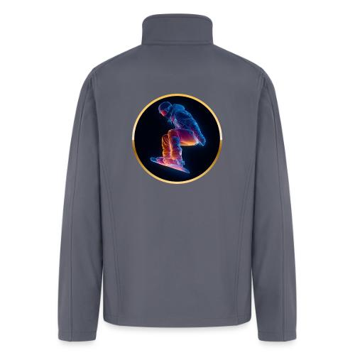Snowboarding: Arctic Neon Leap - Men’s Soft Shell Jacket