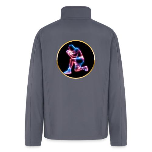 Neon Boxing Focus - Men’s Soft Shell Jacket