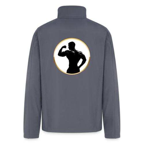 Bodybuilder: Classic Flex Emblem - Men’s Soft Shell Jacket