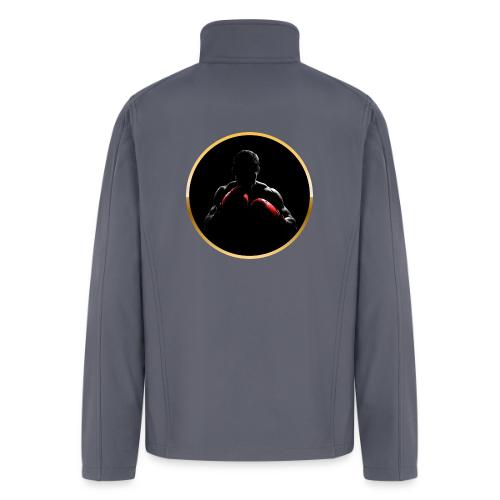 Boxing: Crimson Gloves Fighter - Men’s Soft Shell Jacket