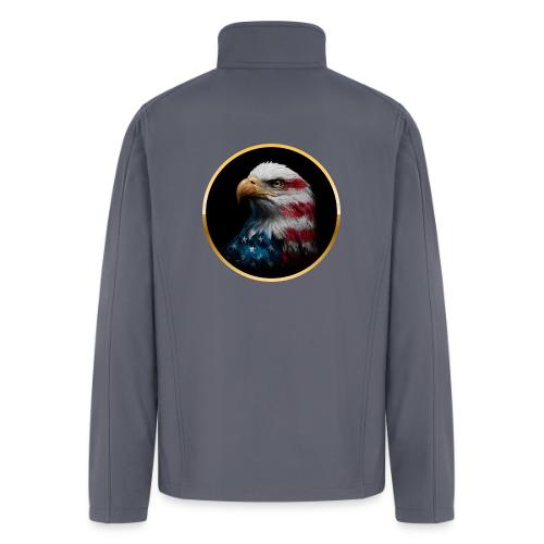 USA: Liberty Emblem - Men’s Soft Shell Jacket