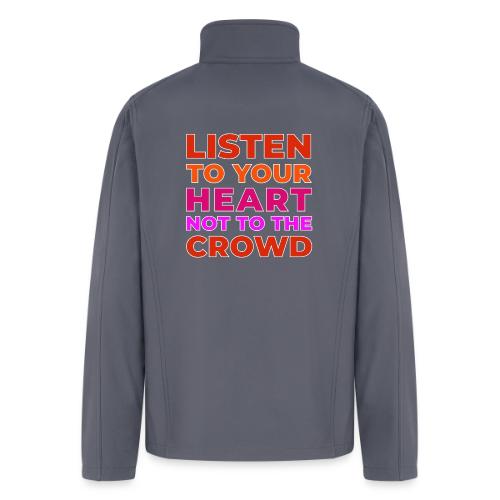 Heart Over Hype - Men’s Soft Shell Jacket