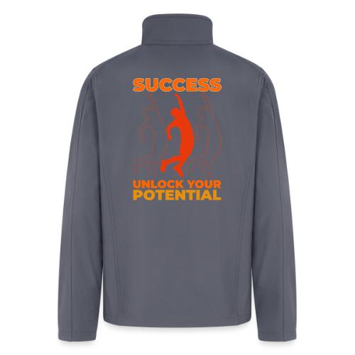Unlock Success - Men’s Soft Shell Jacket