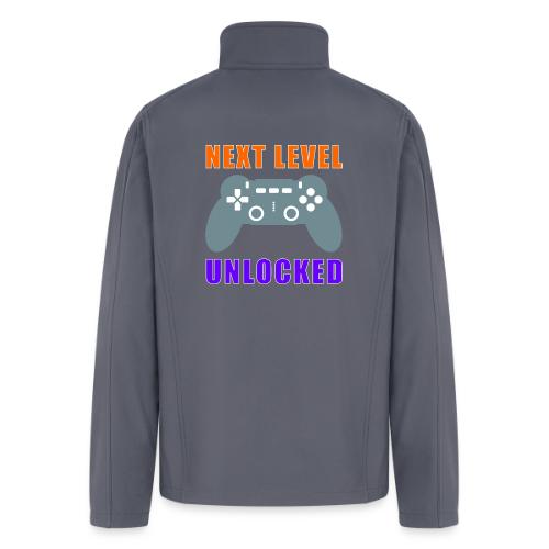 Next Level Unlocked Gamer Design - Men’s Soft Shell Jacket
