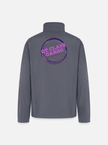 Cutie Class - Men’s Soft Shell Jacket - gray