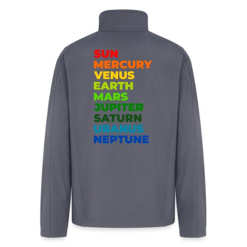 Color the solar system - Men’s Soft Shell Jacket