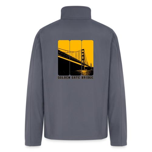 Golden Gate Bold Icon - Men’s Soft Shell Jacket