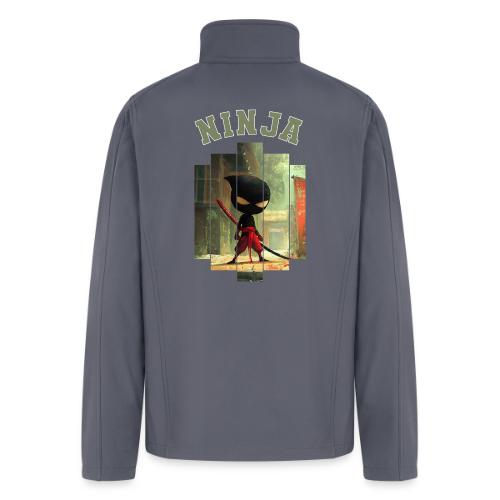 Cute Ninja Attack - Men’s Soft Shell Jacket