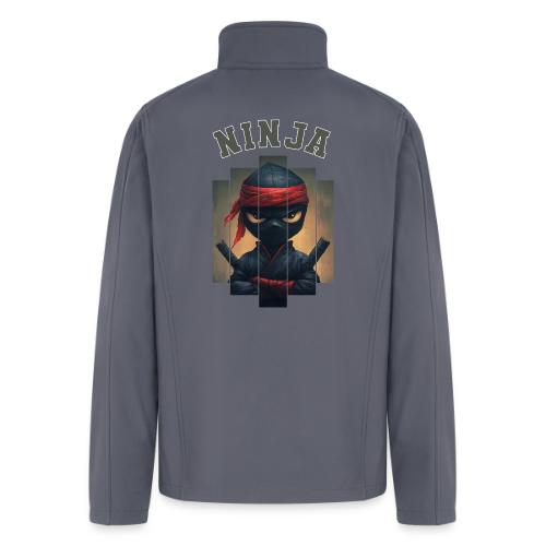 Cartoon Ninja Vibes - Men’s Soft Shell Jacket