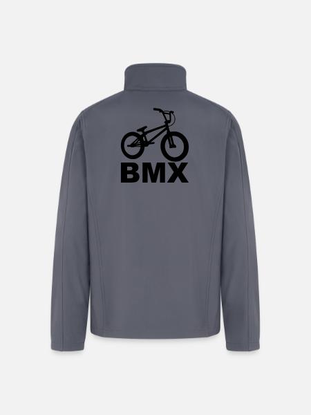 BMX - Men’s Soft Shell Jacket - gray