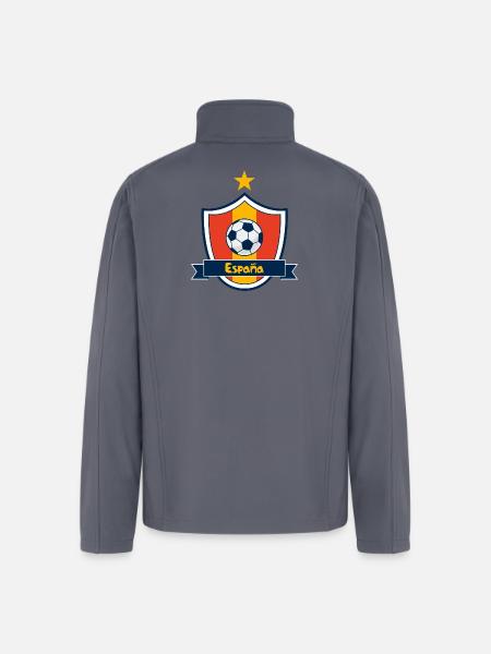Escudo España - Men’s Soft Shell Jacket - gray