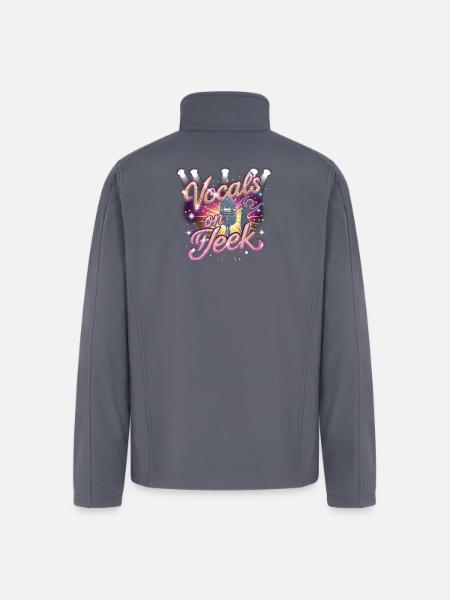 Karaoke Vocals On Fleek - Men’s Soft Shell Jacket - gray