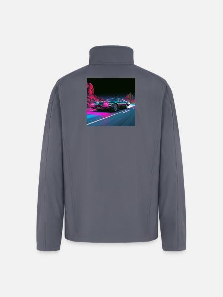 Neon Velocity - Men’s Soft Shell Jacket - gray