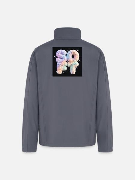 Pastel Cloud 42 Duo - Men’s Soft Shell Jacket - gray