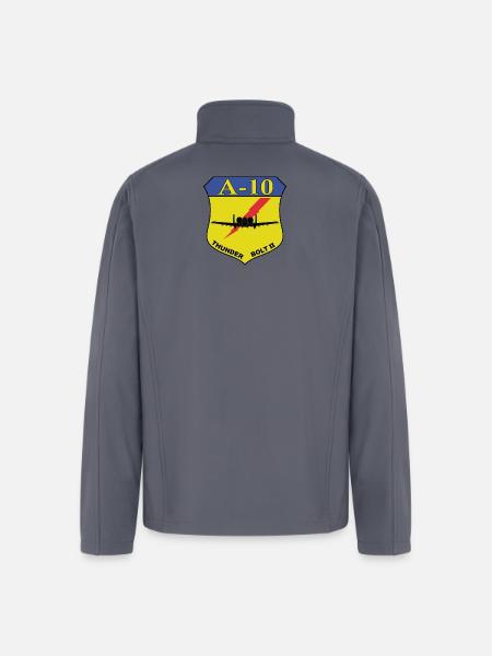 A-10 Thunderbolt II Shield - Men’s Soft Shell Jacket - gray