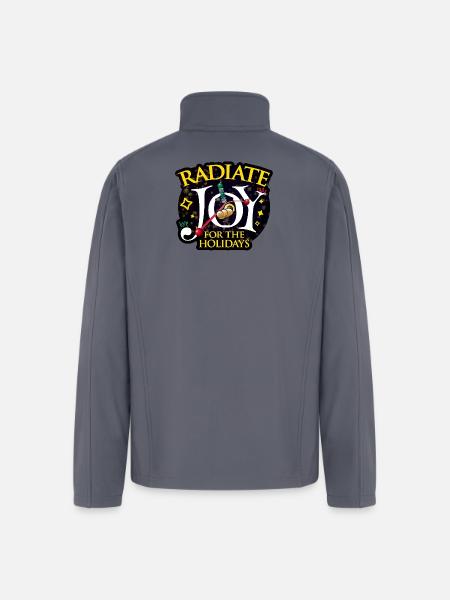 Radiate Joy - Men’s Soft Shell Jacket - gray