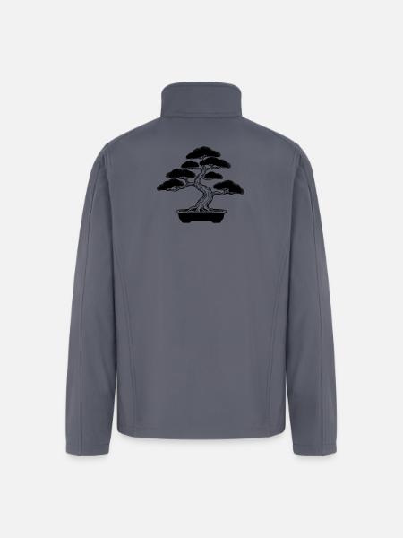 bonsai - Men’s Soft Shell Jacket - gray