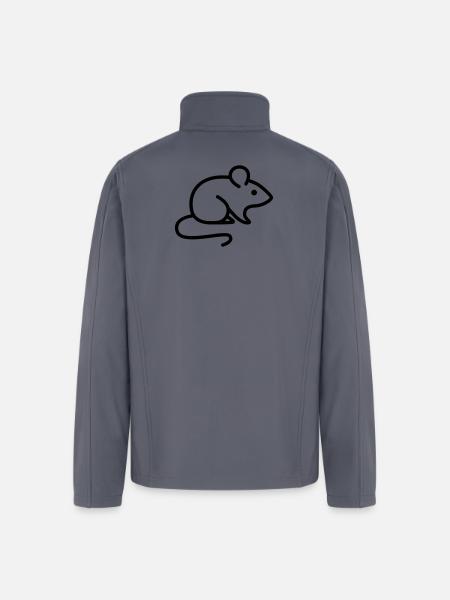 mouse - Men’s Soft Shell Jacket - gray