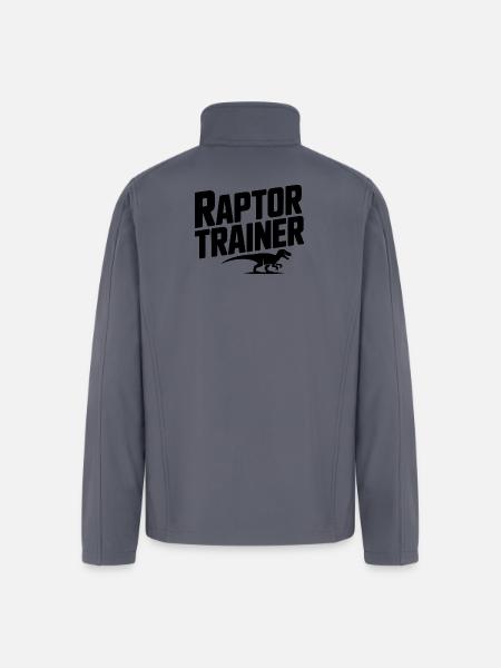 Raptor Trainer - Men’s Soft Shell Jacket - gray
