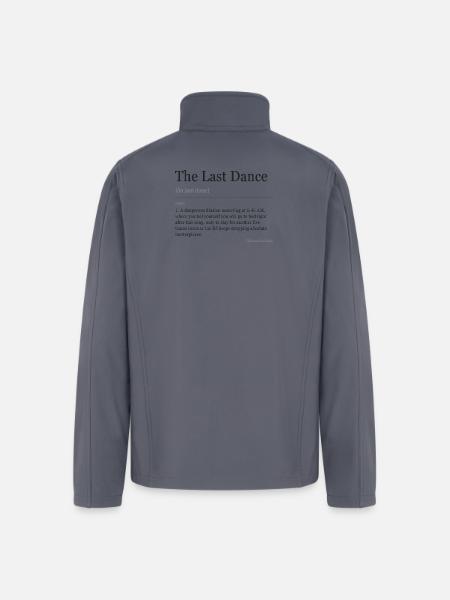 The Last Dance - Men’s Soft Shell Jacket - gray
