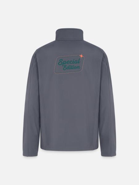 Special Edition - Men’s Soft Shell Jacket - gray