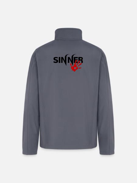 Sinner - Men’s Soft Shell Jacket - gray