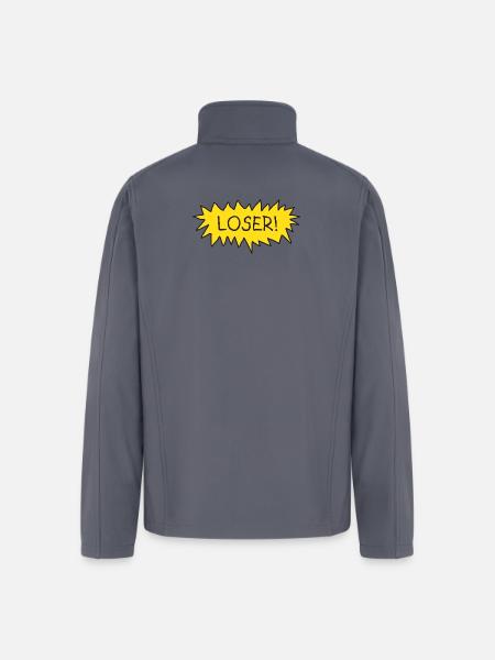 Loser! - Men’s Soft Shell Jacket - gray