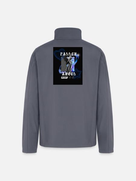 Fallen Angel - Men’s Soft Shell Jacket - gray