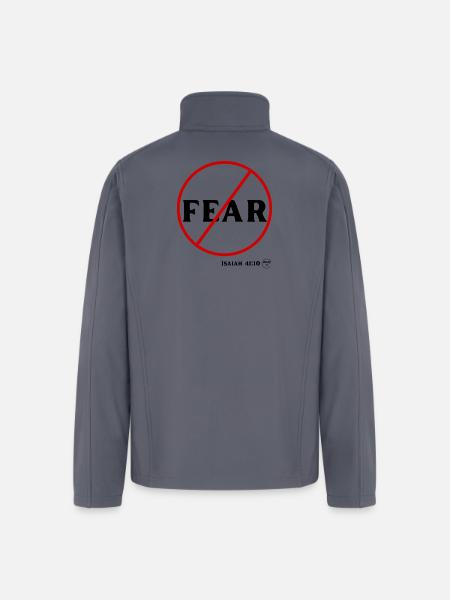 Do Not Fear - Men’s Soft Shell Jacket - gray