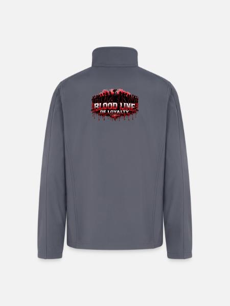 Bloodline of Loyalty - Men’s Soft Shell Jacket - gray