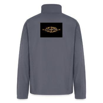 Cosmic Gold Fashion Core - Men’s Soft Shell Jacket - gray - Back
