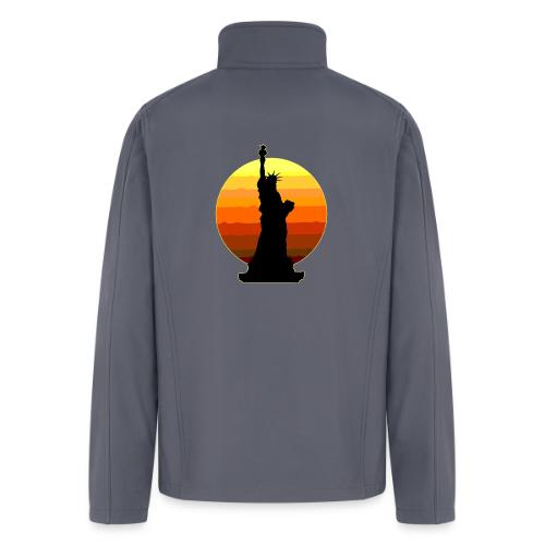 USA: Golden Horizon Liberty - Men’s Soft Shell Jacket