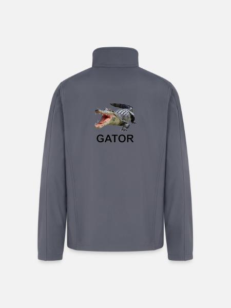 Gator shirt - Men’s Soft Shell Jacket - gray