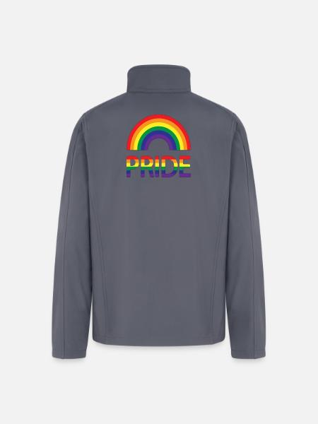 Unique design t-shirts - Men’s Soft Shell Jacket - gray