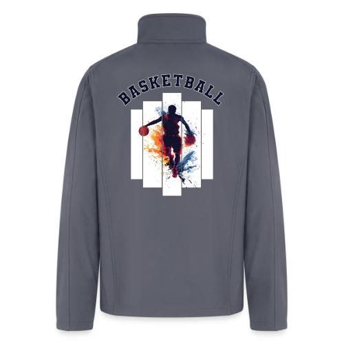 Basketball Never Stops - Men’s Soft Shell Jacket