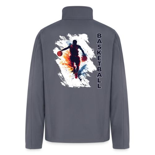 Basketball Hustle - Men’s Soft Shell Jacket