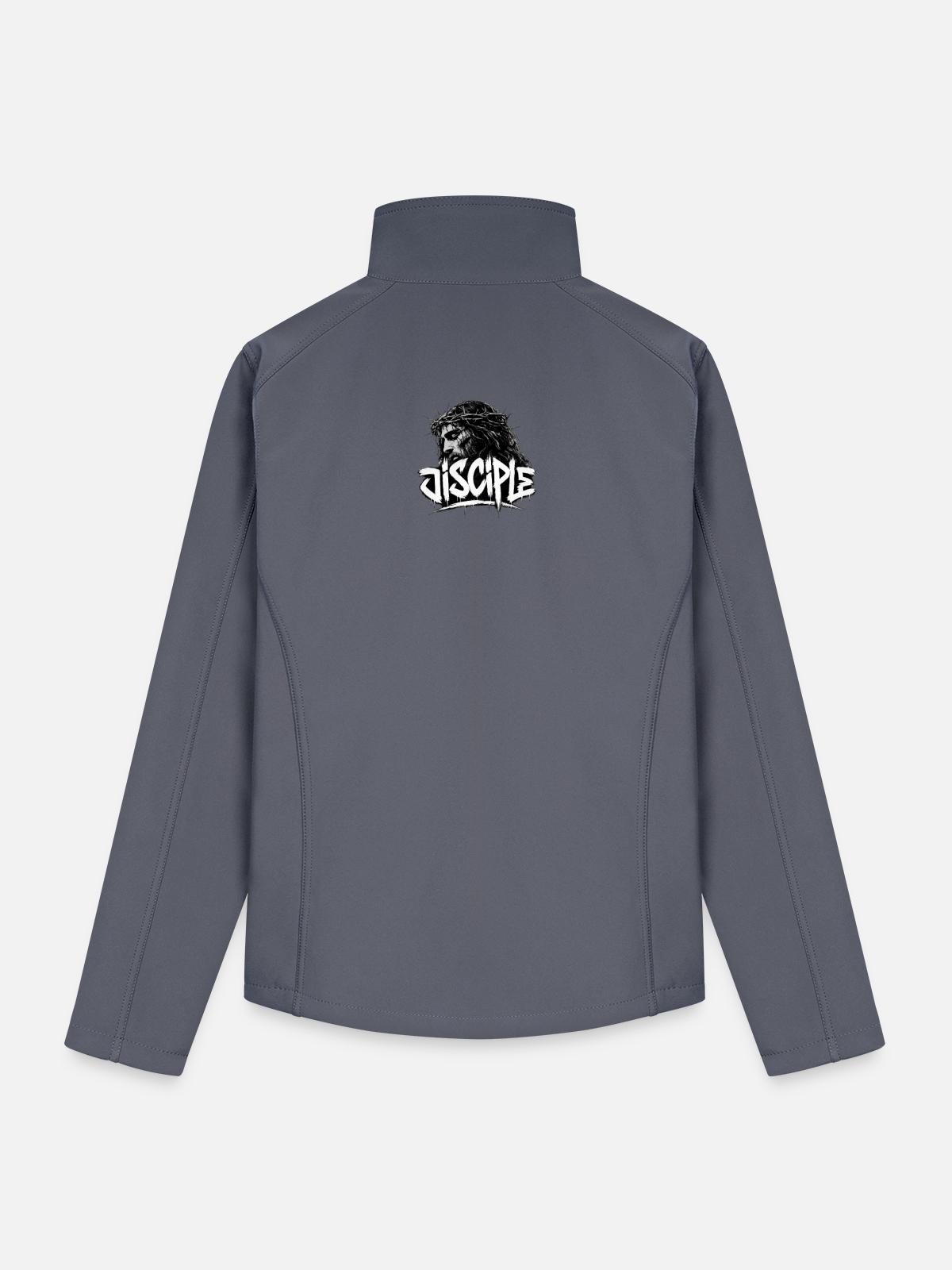Disciples - Men’s Soft Shell Jacket - gray - Back