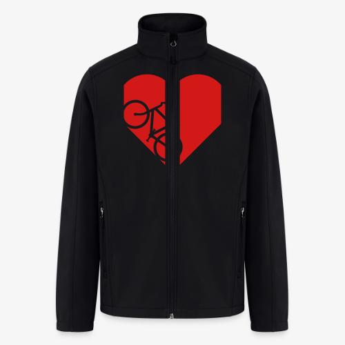 Bike in heart - Men’s Soft Shell Jacket