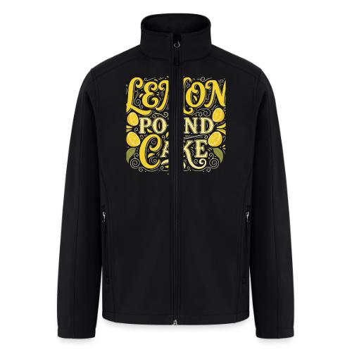Lemon Pound Cake Vintage Flourish - Men’s Soft Shell Jacket
