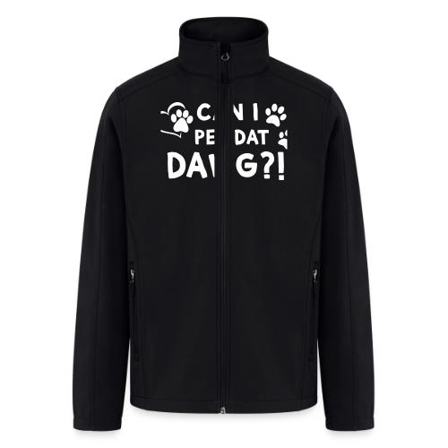 Can I Pet Dat Dawg Funny Meme Tee - Men’s Soft Shell Jacket