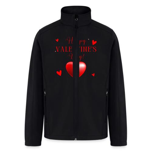 Valentin Designs, Fashion February 14 Valentine's. - Men’s Soft Shell Jacket