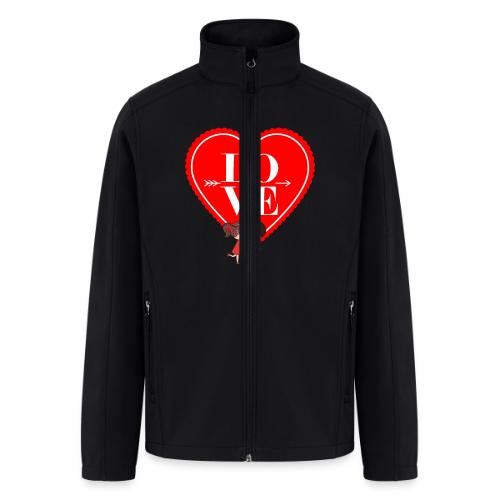 Love Valentine's Day, Designs February 14, Harmony - Men’s Soft Shell Jacket
